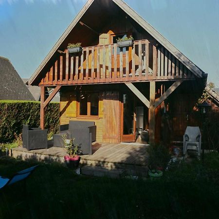 Chalet Avec Piscine Chauffee, Tennis Et Jardin Clos, A 1700M De La Plage De Cabourg - Fr-1-465-22 Dış mekan fotoğraf