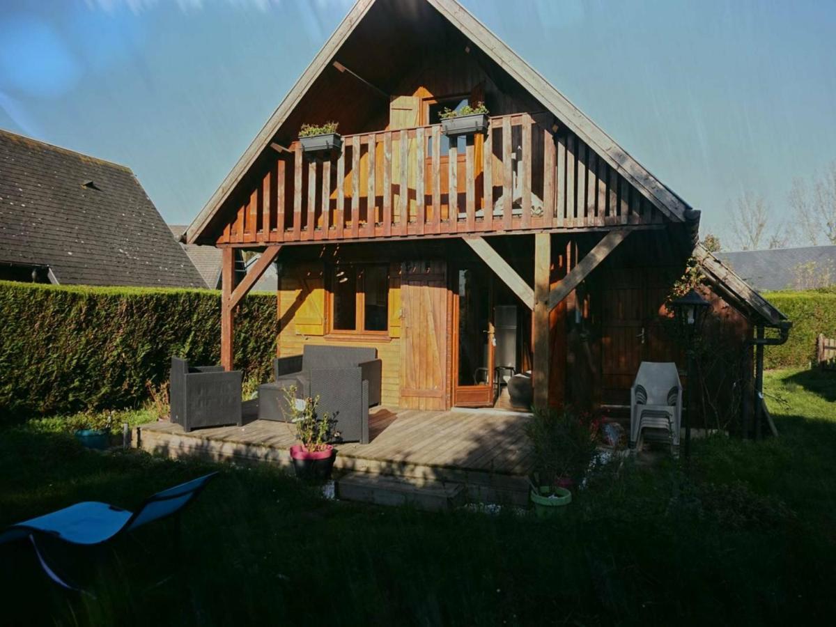Chalet Avec Piscine Chauffee, Tennis Et Jardin Clos, A 1700M De La Plage De Cabourg - Fr-1-465-22 Dış mekan fotoğraf