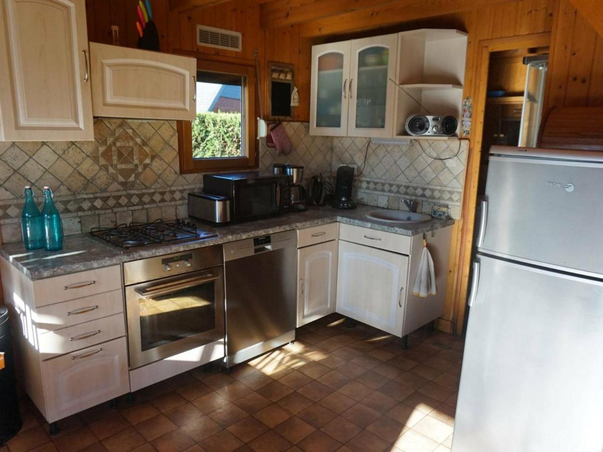 Chalet Avec Piscine Chauffee, Tennis Et Jardin Clos, A 1700M De La Plage De Cabourg - Fr-1-465-22 Dış mekan fotoğraf